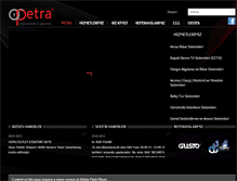 Tablet Screenshot of petraguvenlik.com